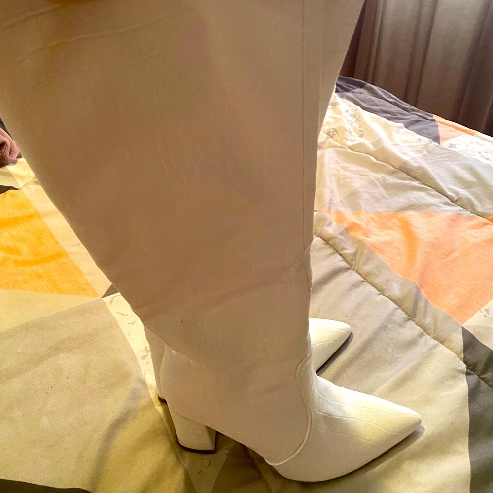 White boots